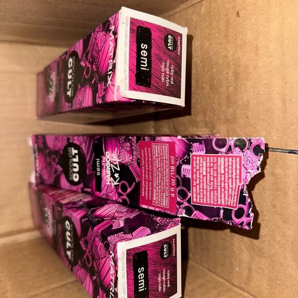 Matrix‎ SoColor Cult Semi ruby red hair color care - Picture 2 of 2